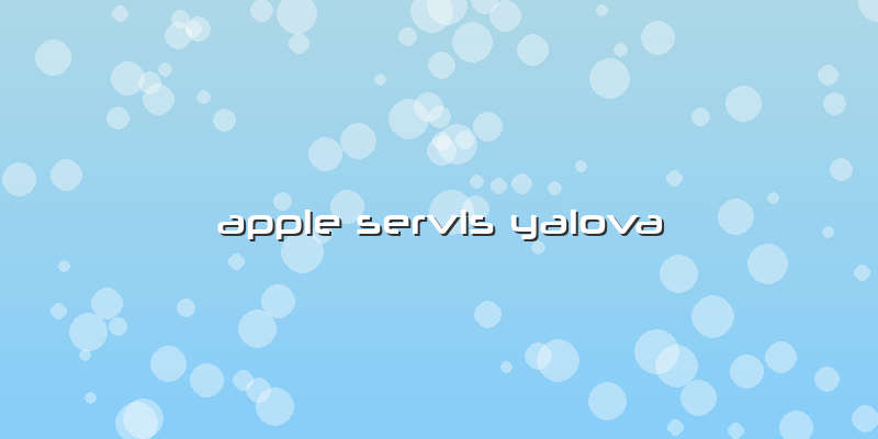 Apple Servis Yalova
