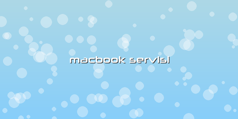 Macbook Servisi