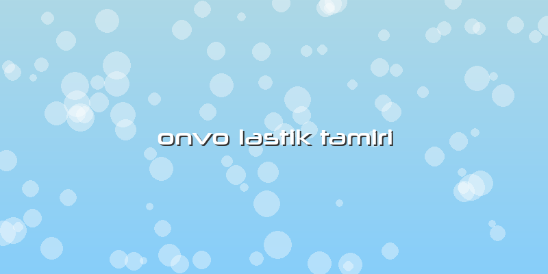 Onvo Lastik Tamiri