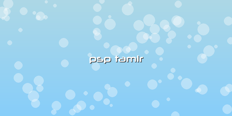 Psp Tamir